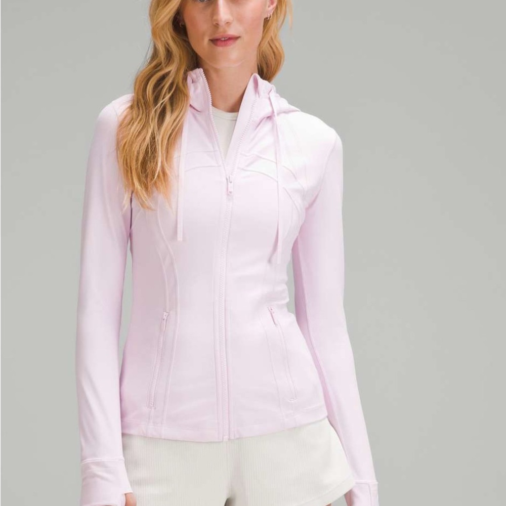 NWT lululemon Hooded Define Meadowsweet Pink Size 0